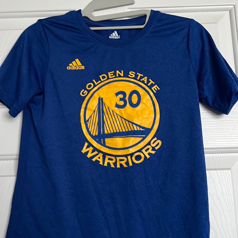 Adidas Golden State Steph Curry jersey tee size Med